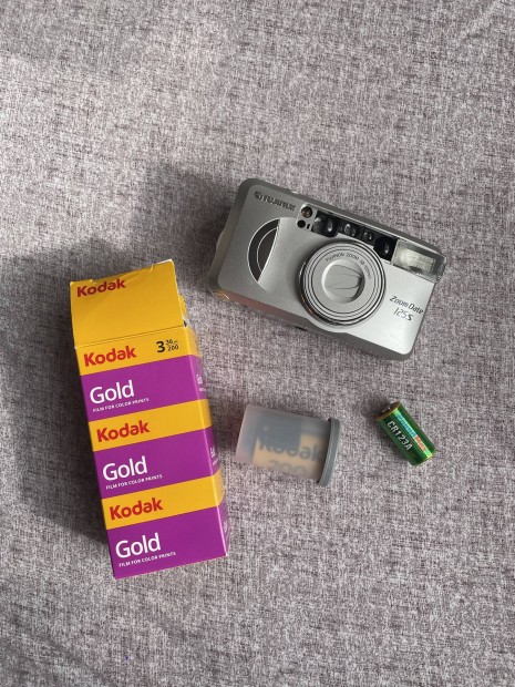 Fujifilm Zoomdate 125S analg filmes fnykpezgp + film + elem