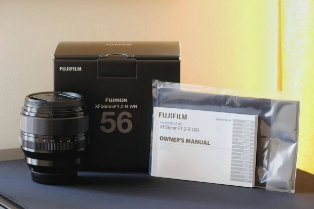 Fujifilm xf 56mm 1.2 r wr objektvnek f1.2 weather resistant fujinon