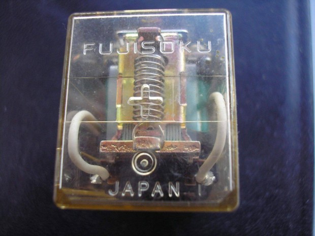 Fujisoku PD 208 B rel , 110 V DC , 10 A , 2 morze ,hasznlt