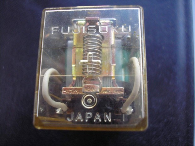 Fujisoku PD 208 B relé , 110 V DC , 10 A , 2 morze ,használt