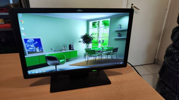 Fujitsu 20" LED monitor, beptett hangszr, 1 v bolti Garancia!!!