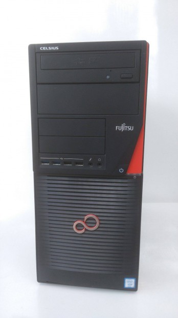 Fujitsu Celsius W550 Workstation PC Win 11 Pro + ajándék HDMi adapter