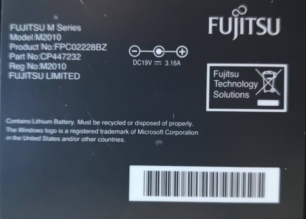 Fujitsu.M Series.Model:M 2010. 