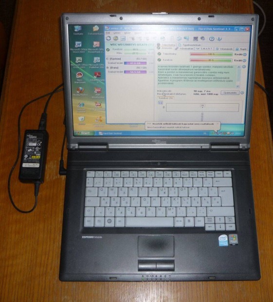 Fujitsu-Siemens V5535 (M530, 512MB, 120GB) mkdik