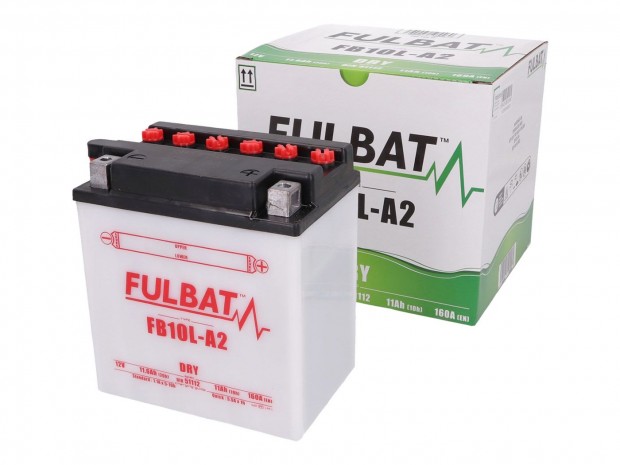 Fulbat FB10L-A2 DRY szraz akkumultor + savcsomag