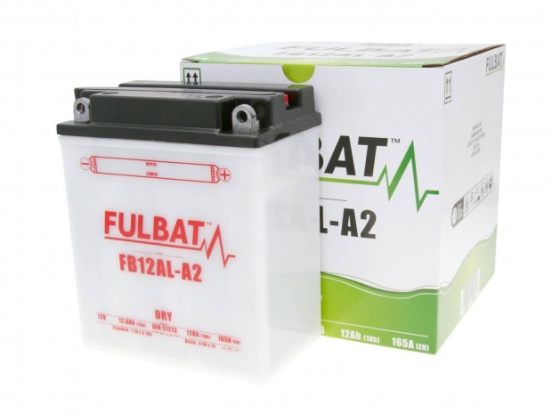 Fulbat FB12AL-A2 DRY szraz akkumultor + savcsomag