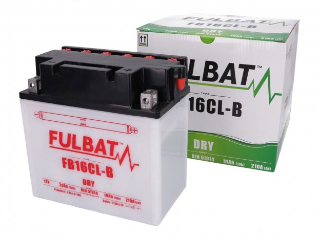 Fulbat FB16CL-B DRY szraz akkumultor + savcsomag