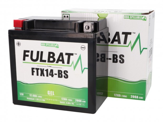 Fulbat FTX14-BS GEL zsels akkumultor