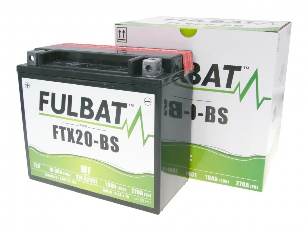 Fulbat FTX20-BS MF gondozsmentes akkumultor