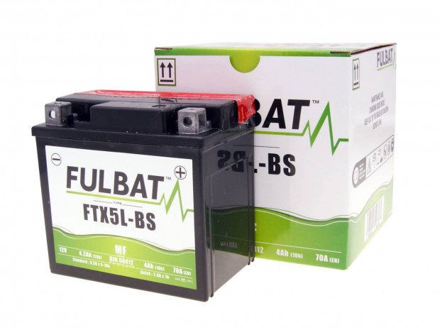 Fulbat FTX5L-BS MF gondozsmentes akkumultor