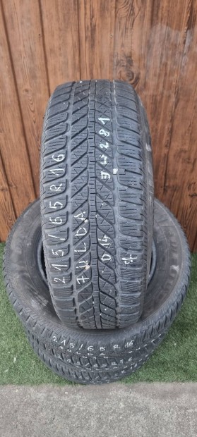 Fulda 215/65 R16 7mm 2014-es Tli Gumiabroncs 4db #281