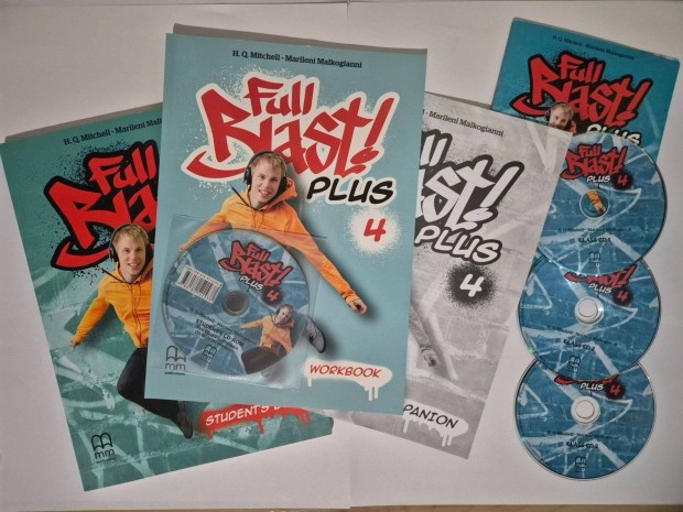 Full Blast Plus 4 - Angol Nyelvknyv