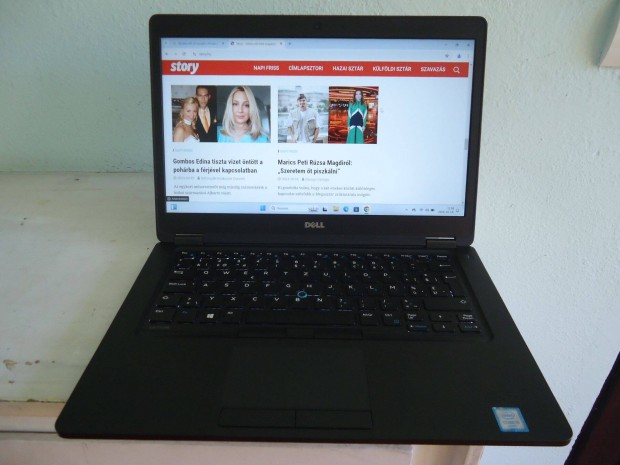 Full HD Dell 5480 i5-6300u laptop vilgts magyar billenty j aksi