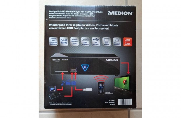 Full HD Medion MD 86162 Media Player