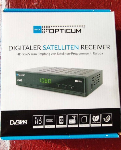 Full HD beltri egysg (set-top box) DVB-S2 tunerrel dobozval
