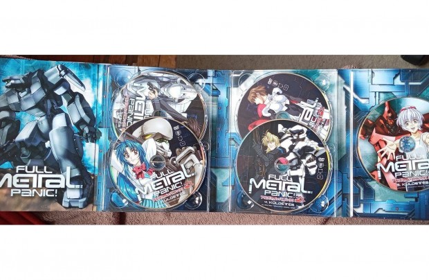 Full Metal Panic DVD dszdoboz