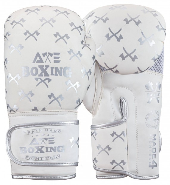 Full White Boxing Gloves