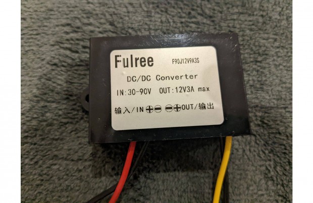 Fulree DC/DC Converter (IN: 30-90V OUT: 12V3A max) (#8958)