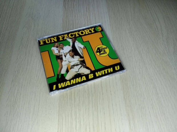 Fun Factory - I Wanna B With U / Maxi CD 1995