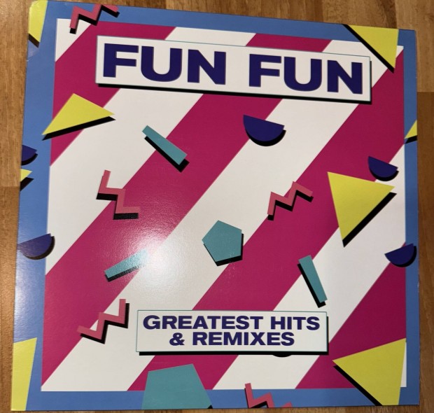 Fun Fun Synth-pop vinyl lp bakelit lemez