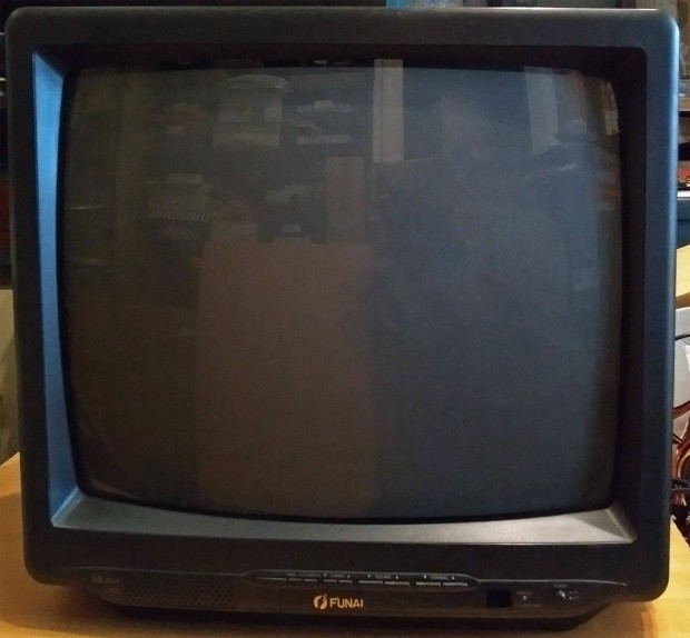 Funai 55 cm-es mkd sznes TV csere retro szmtgp alkatrszekre