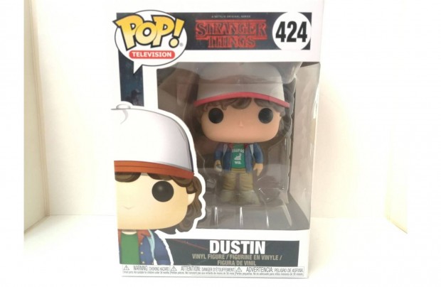 Funko POP Stranger Things 424 figura Dustin