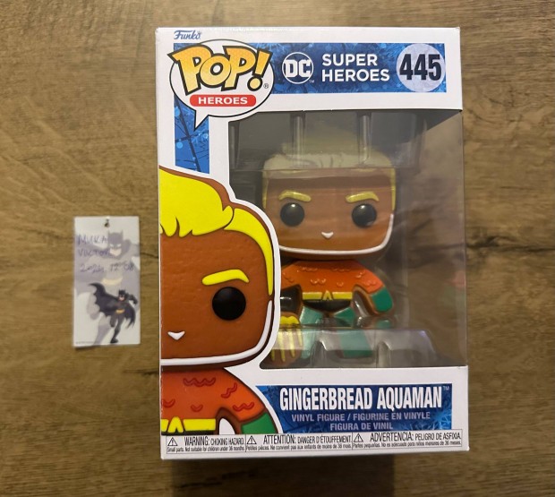 Funko POP - 445 DC Superheroes Gingerbread Aquaman