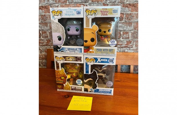 Funko POP - Farkas, Urusla, Micimack, Hot Rocks