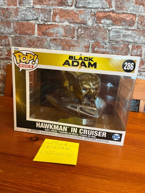 Funko POP - Hawkman hajval (286, Black Adam)