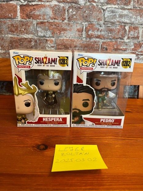 Funko POP - Pedro 1282 / Hespera 1283 (Shazam)