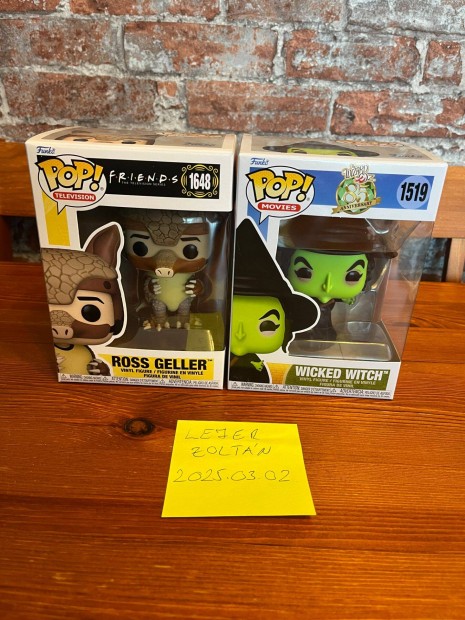 Funko POP - Wicked Witch, Ross Geller (Friends)