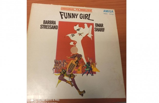 Funny Girl OST. LP hanglemez (1973, kelet-nmet)