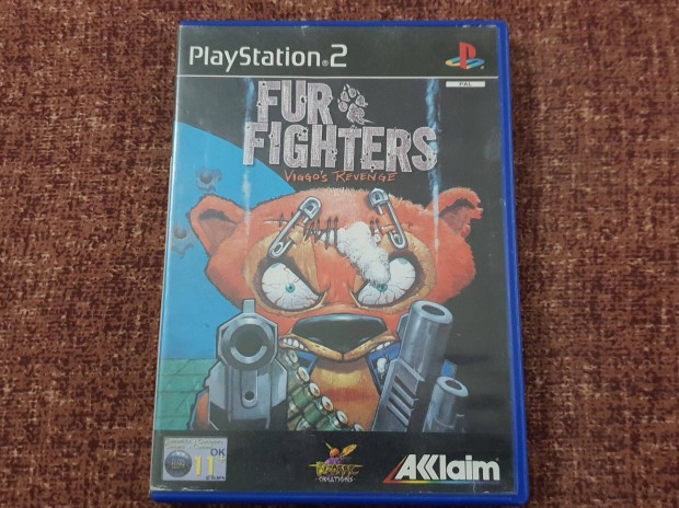 Fur Fighters Viggo's Revenge Playstation 2 eredeti lemez ( 4000 Ft )