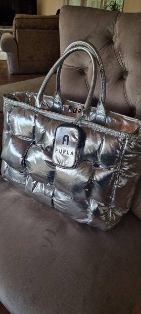 Furla ezüst Opportunity nagyméretű táska