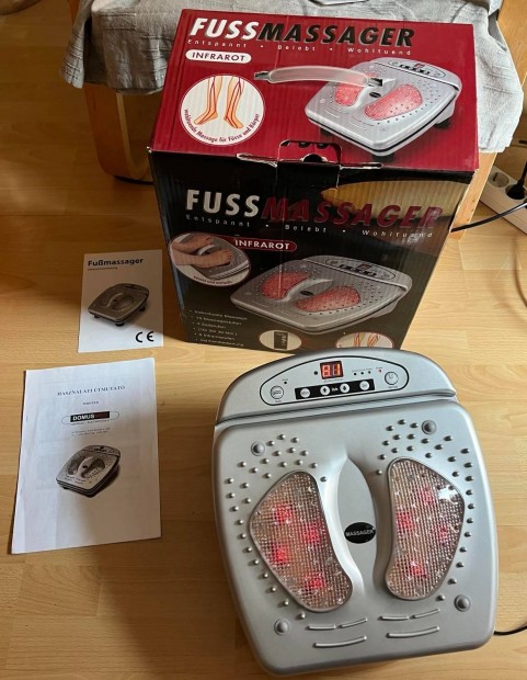 Fuss Massager Infrarot talpmasszroz kszlk, harmadron