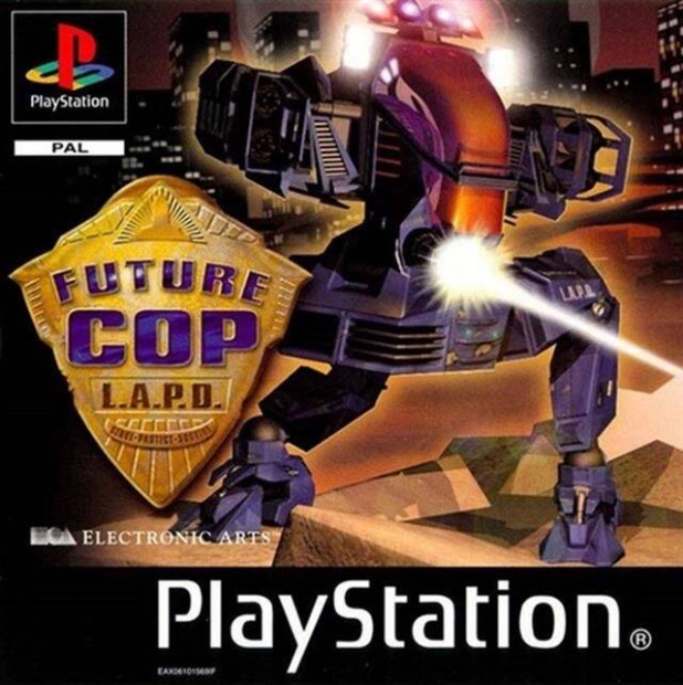 Future Cop L.A.P.D., Mint eredeti Playstation 1 jtk