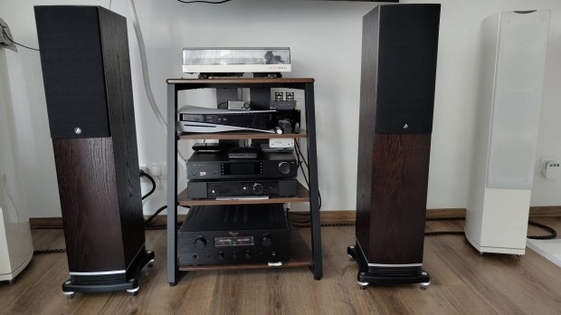 Fyne audio F501 Hangfal Hangfalpr Dark oak garancis