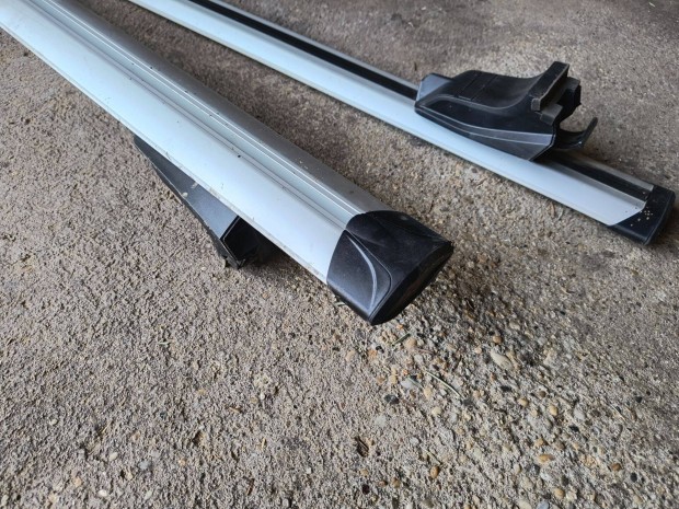 G3 Airflow 130 cm alu zárható tetőcsomagtartó tetőkorlátos és tetősíne