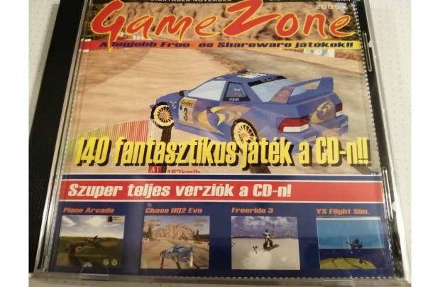 GAME Zone 140 fantasztikus jtk CD-n (szuper teljes verzik) elad!