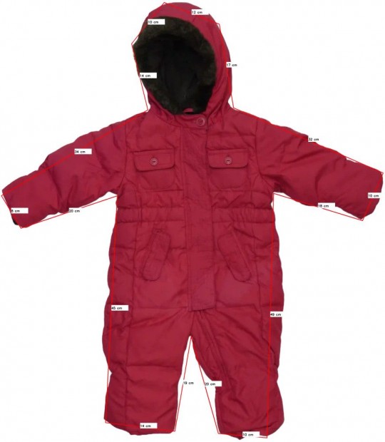 GAP Használt (keveset használt) Lány Baby overál (Méret: 80)