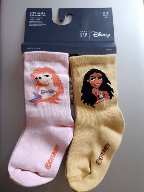 GAP - Disney Princess kisgyerek zokni csomag - 4 pr