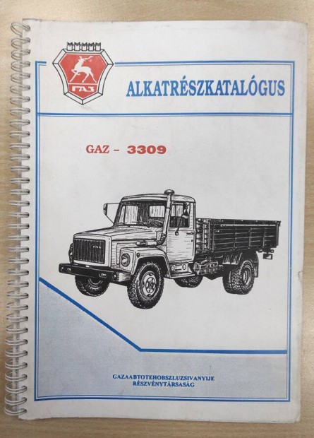 GAZ 3309 Tgk. alkatrszkatalgus