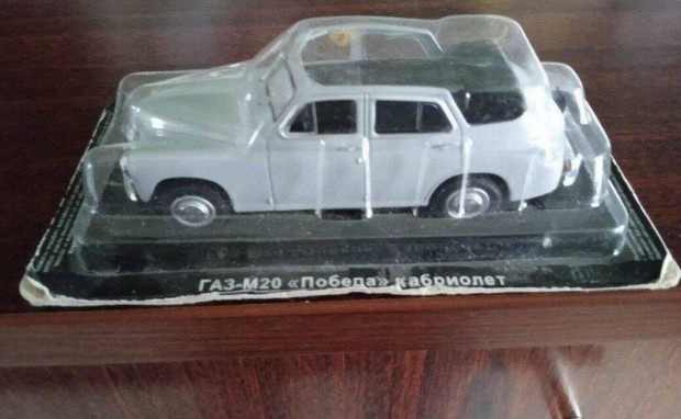 GAZ M20 "Pobeda" cabrio kisauto modell 1/43 Elad