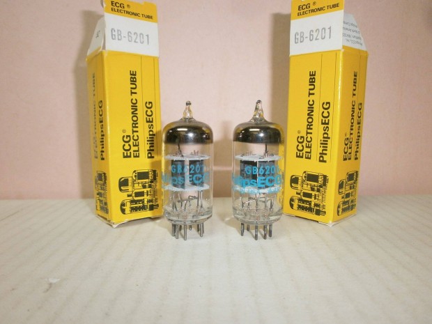 GB-6201 (E81CC, 12AT7WA) Philips ECG -Usa - NOS