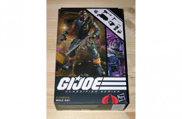 GI Joe Classified 15 cm (6 inch) Mole Rat (Cobra Miner) figura