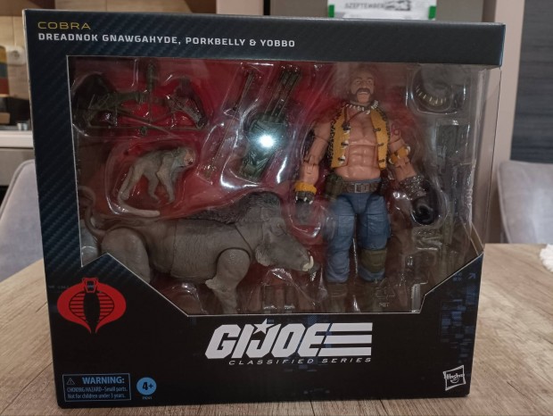 GI Joe G.I. Joe Classified Gnawgahyde figura