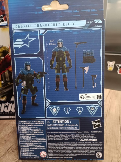 GI Joe G.I. Joe Classified Marauders Barbecue figura