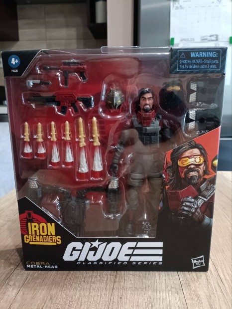 GI Joe G.I. Joe Classified Metal-Head figura