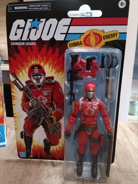 GI Joe G.I. Joe Classified Retro htlapos Crimson Guard figura