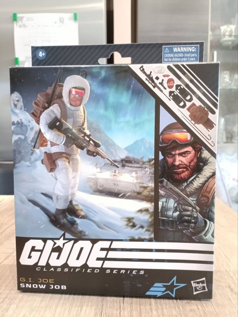 GI Joe G.I. Joe Classified Snow Job figura